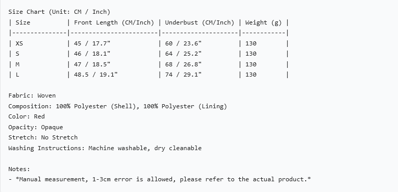 Red Chiffon Babydoll Cami Top - Y2K V-Neck Crop Top