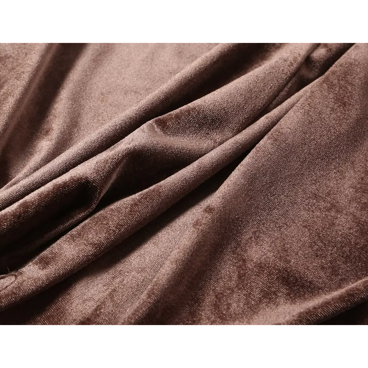 Close-up of velvet fabric texture