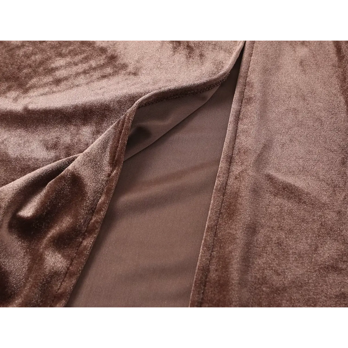 Close-up of slit lining detail