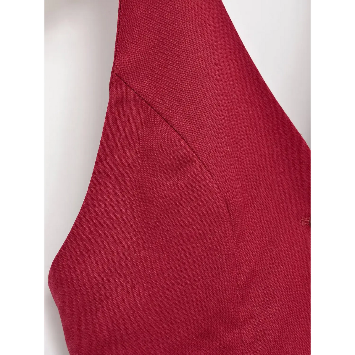 Close-up of armhole and side seam