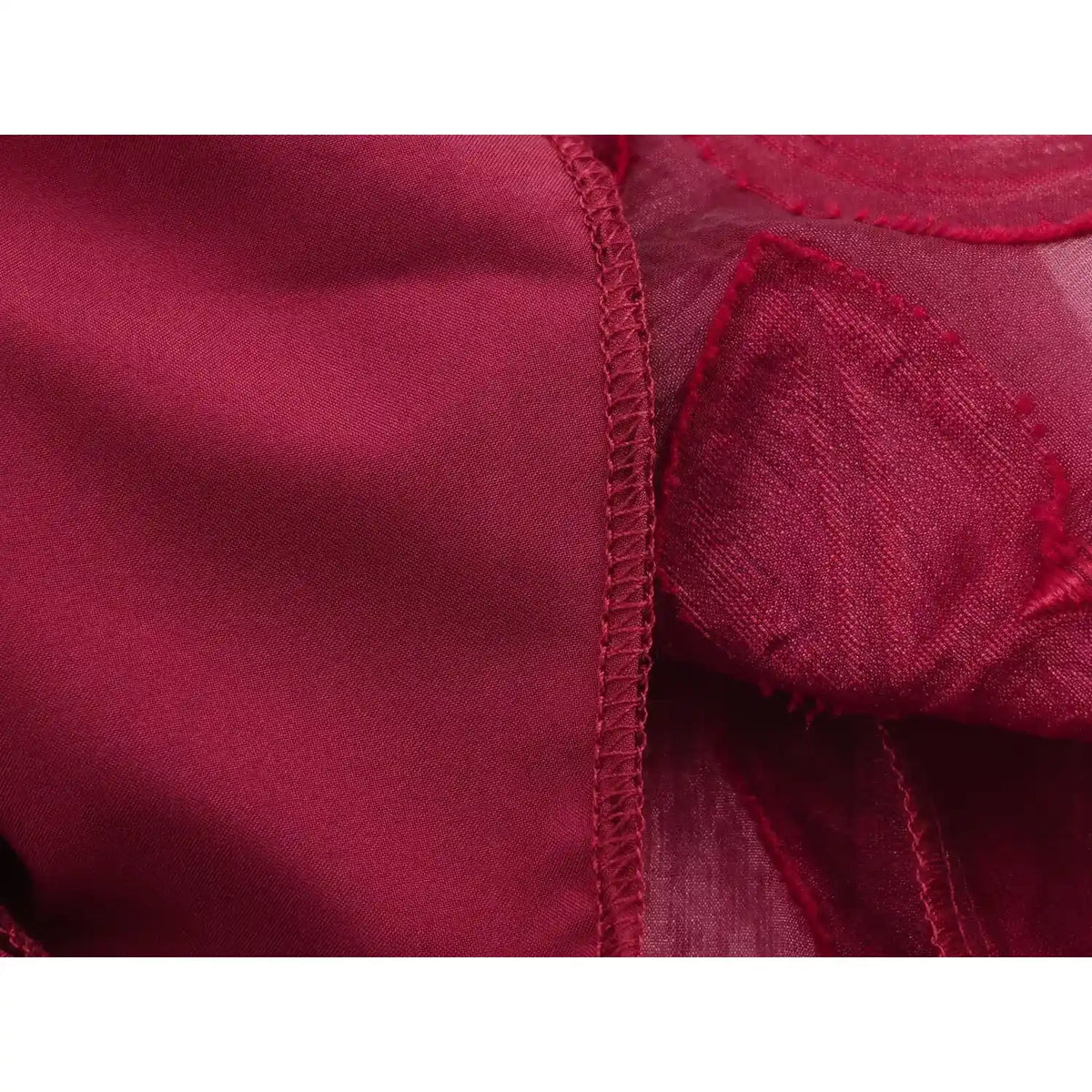 Close‑up of inner lining and stitching seam detail