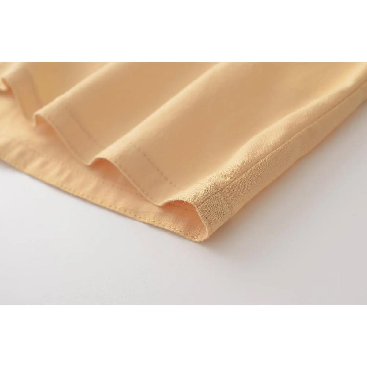 Close-up of cuff stitching detail