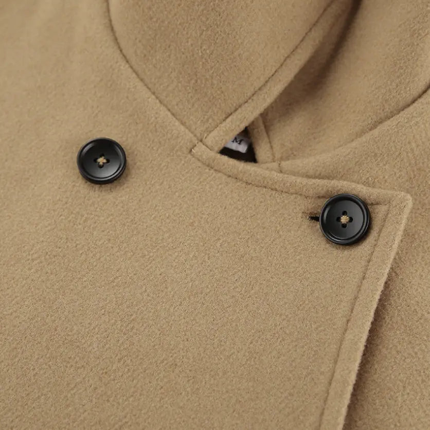 Macro close-up of dark buttons