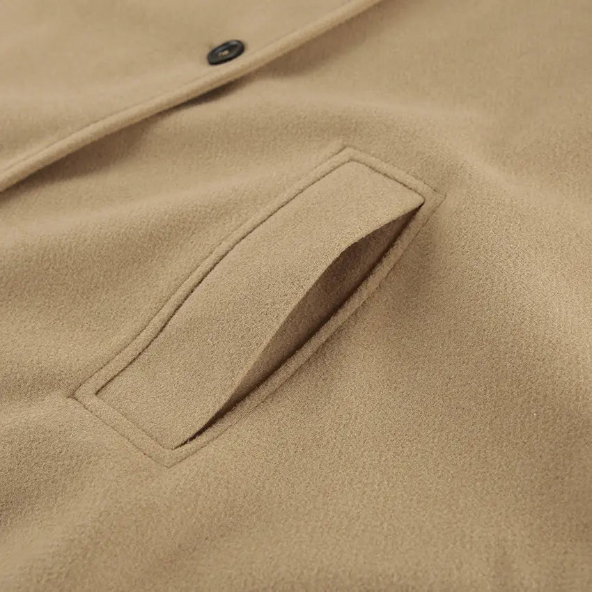 Close-up of side pocket
