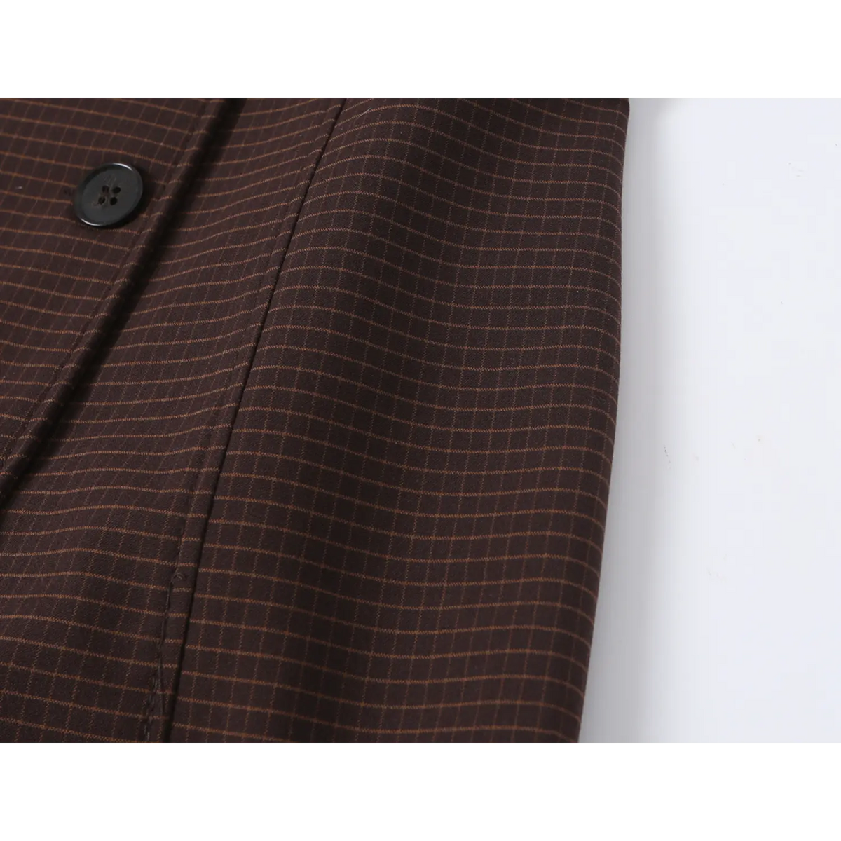 Close-up of side seam detail