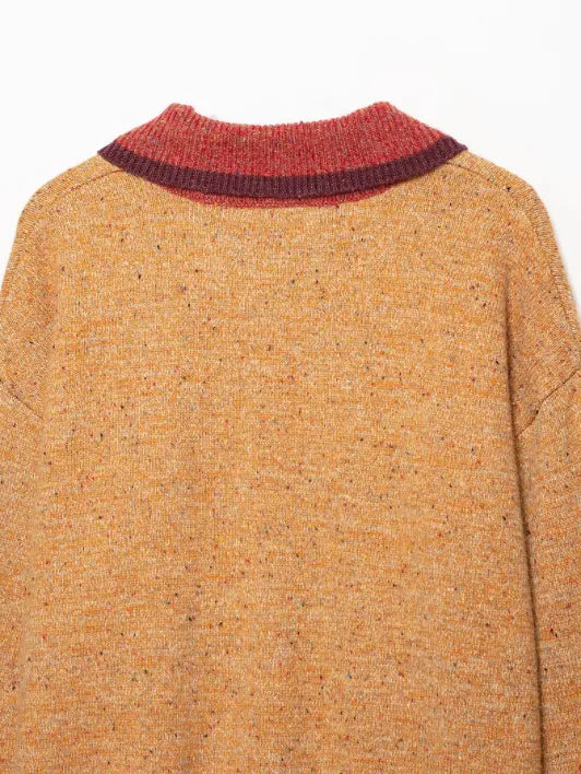 Close-up of back neckline