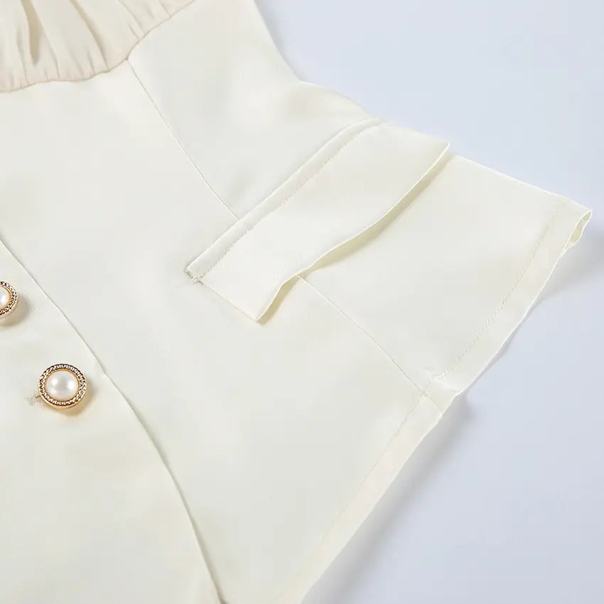 Close-up of flap pocket