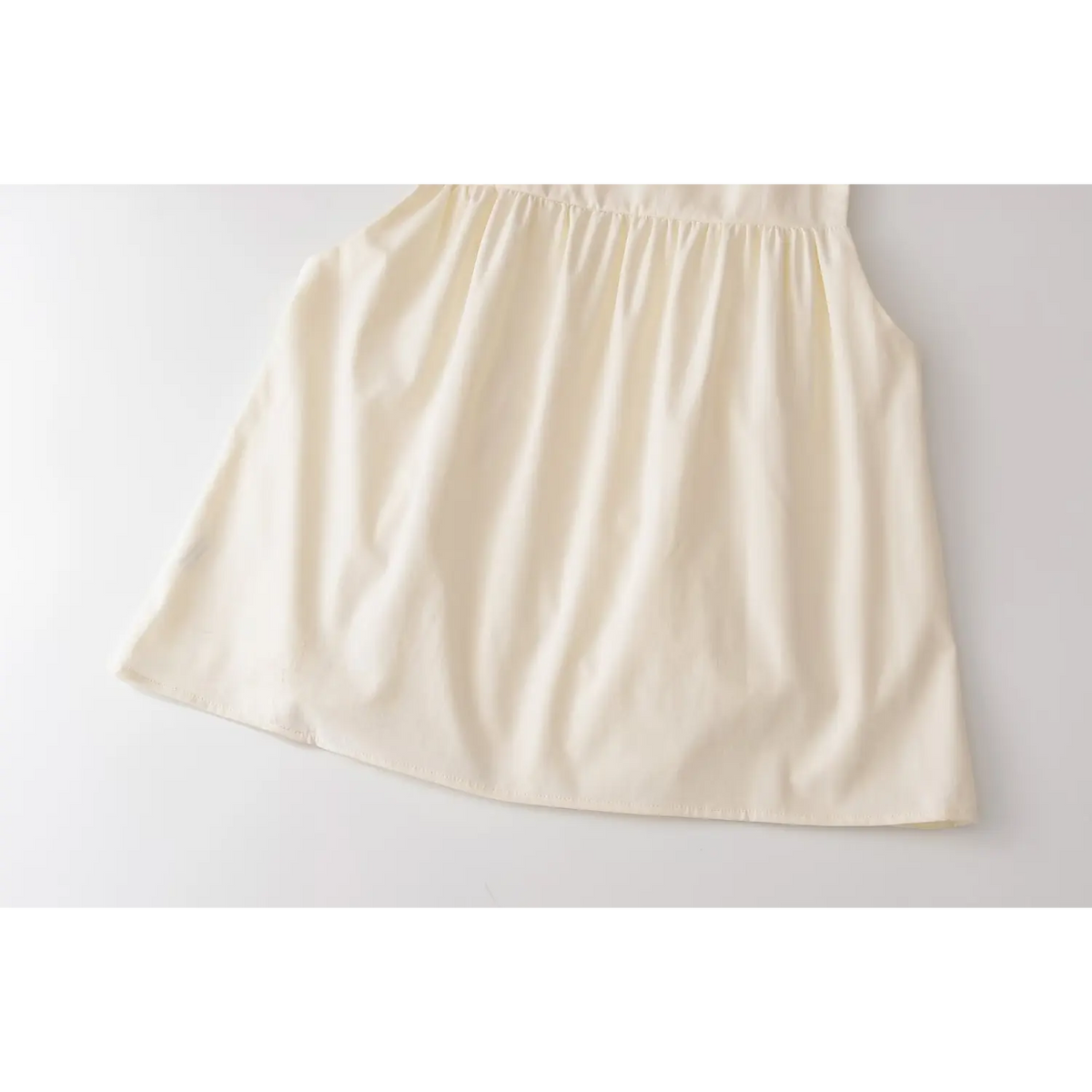 Close-up of blouse body and hem