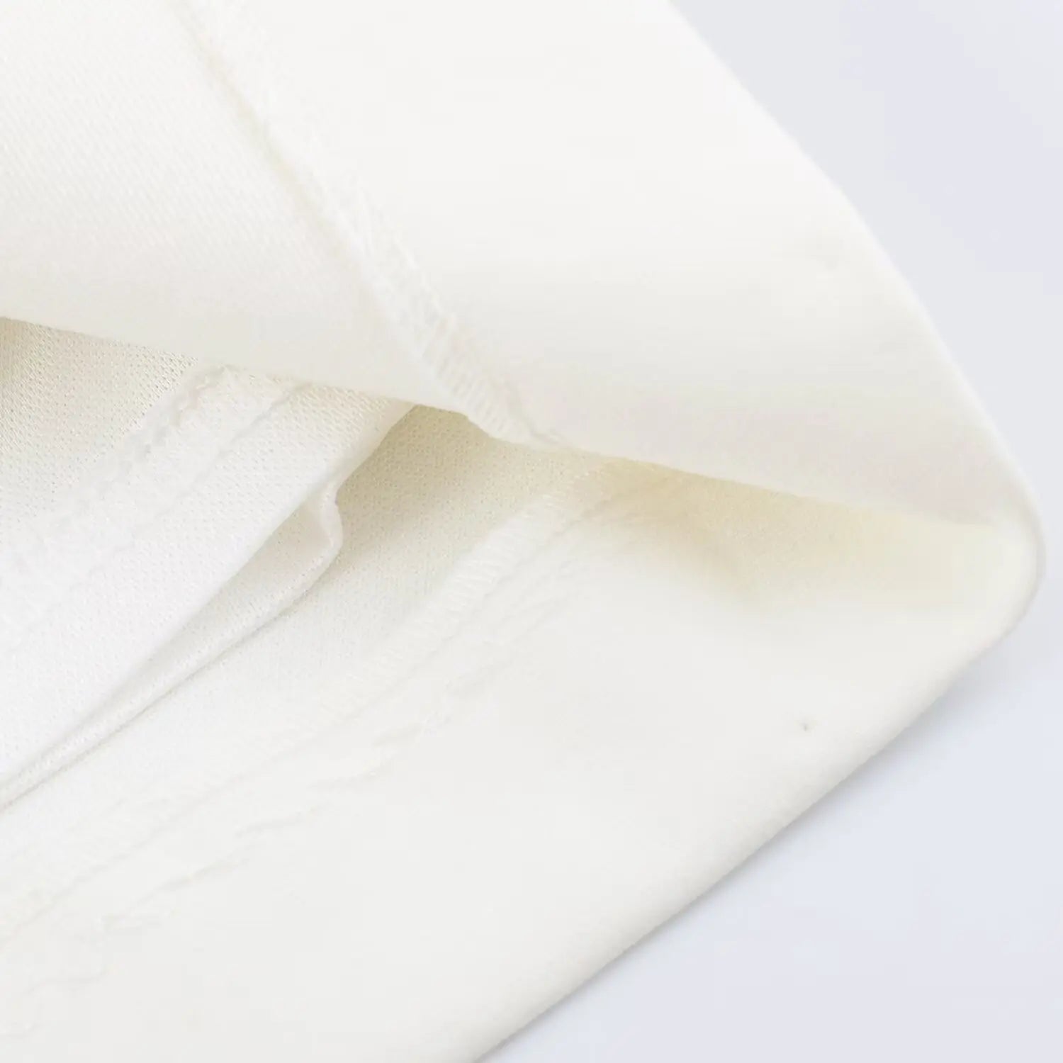 Close-up of full lining and clean finished interior seams
