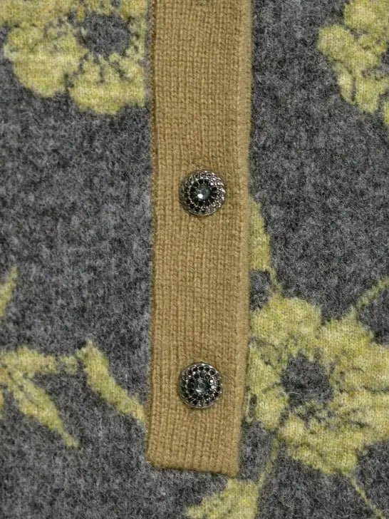 Macro close-up of rhinestone buttons