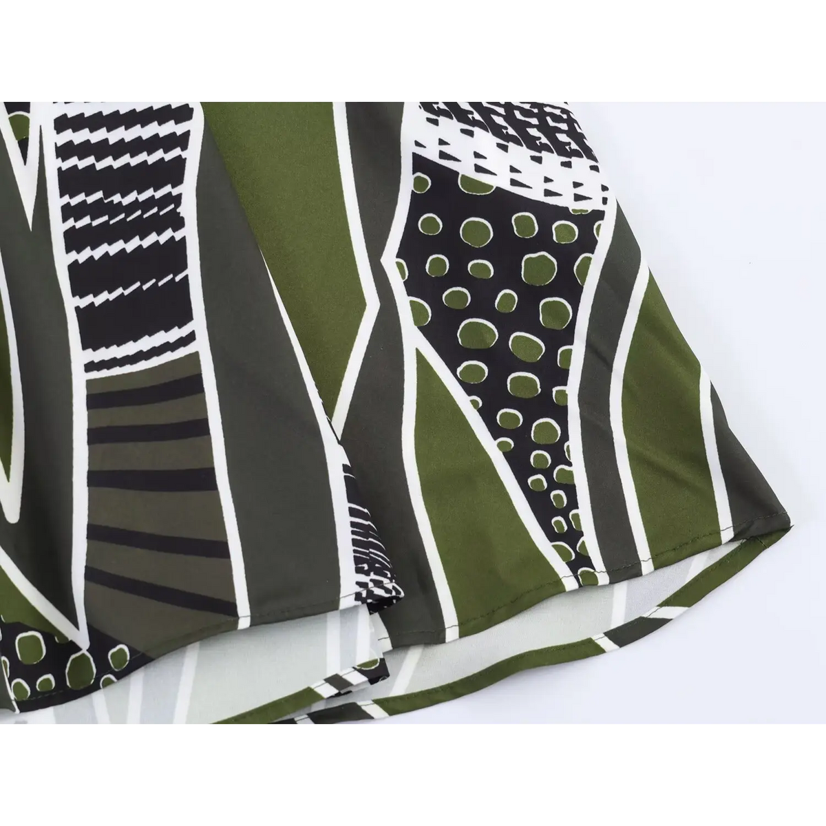 Close-up of geometric pattern detail
