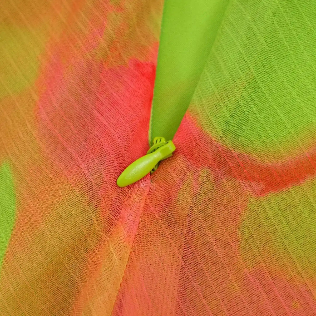 Partial close‑up of hidden side zipper