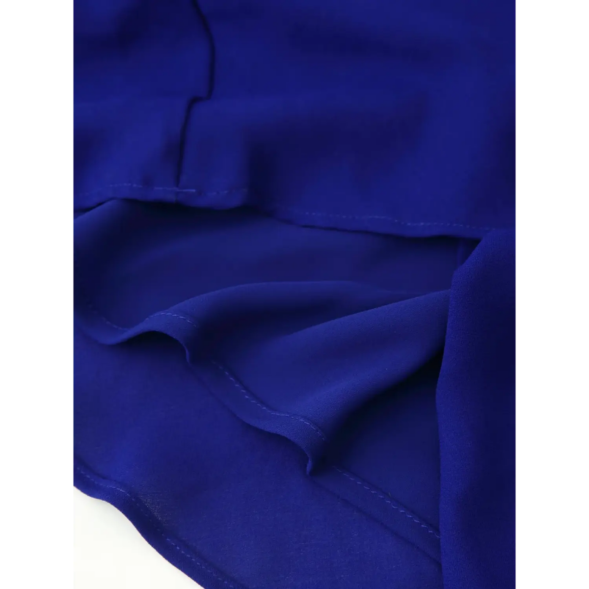Close-up of lining and bound seam