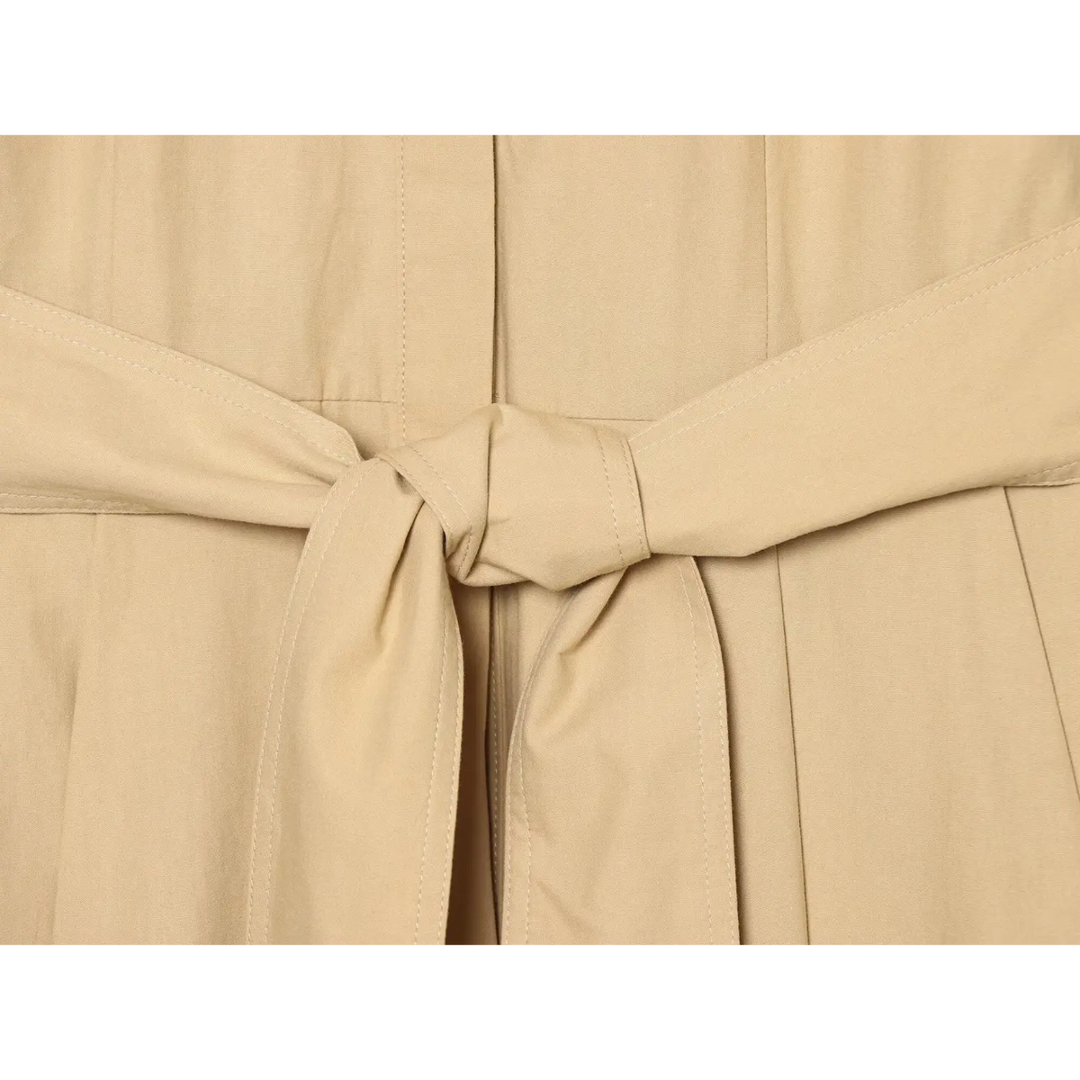 Close-up of tied waist belt