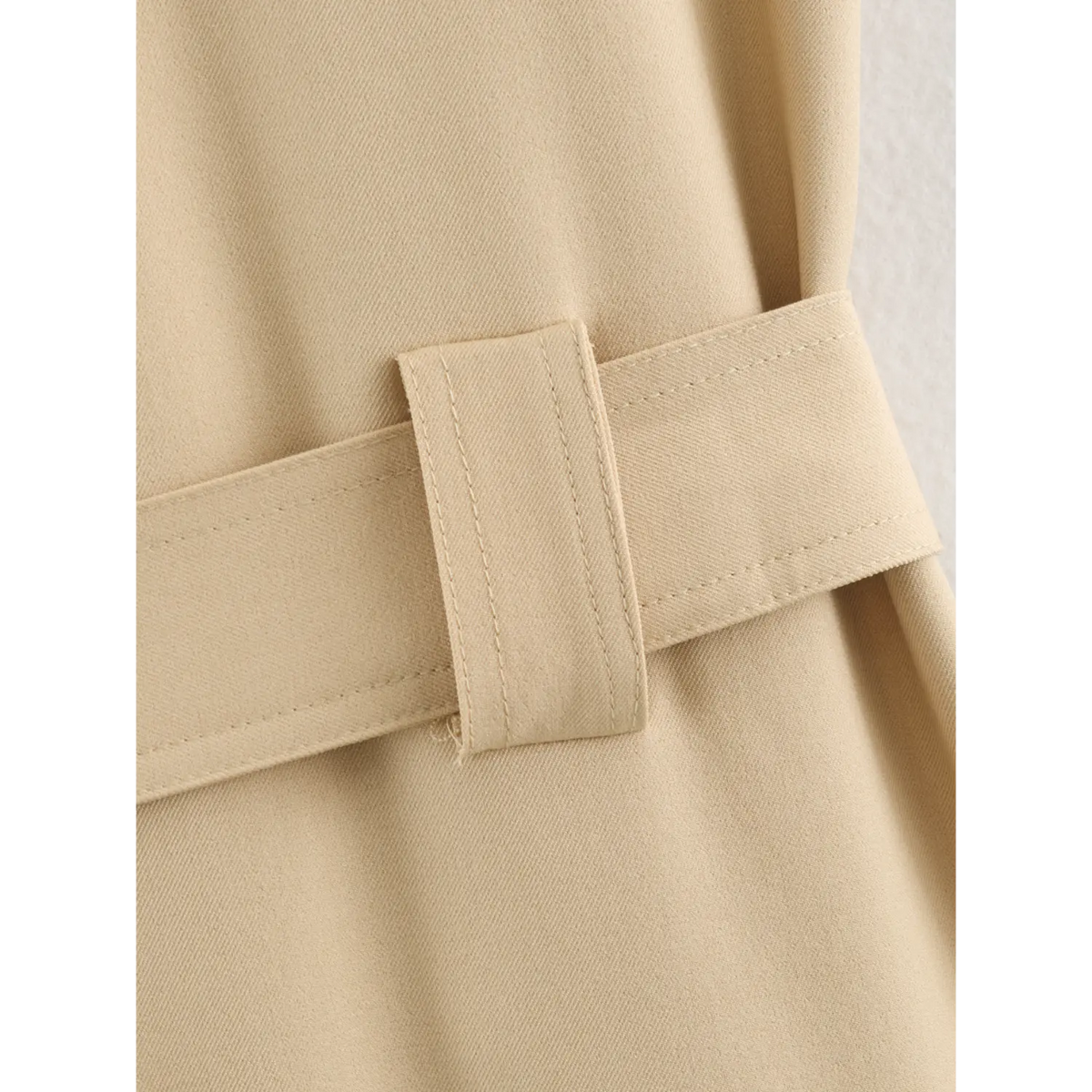 Close-up of belt loop