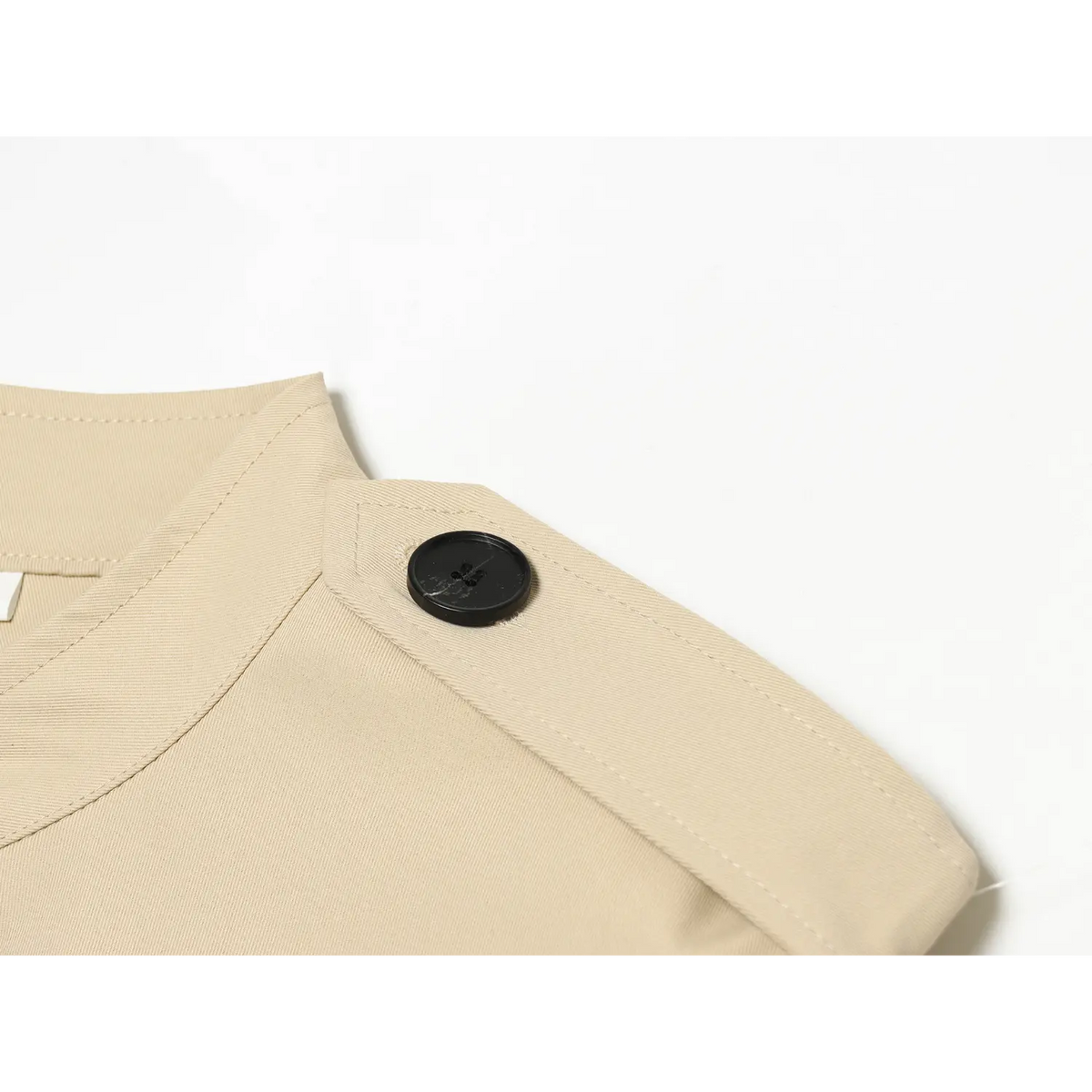 Close-up of epaulette button