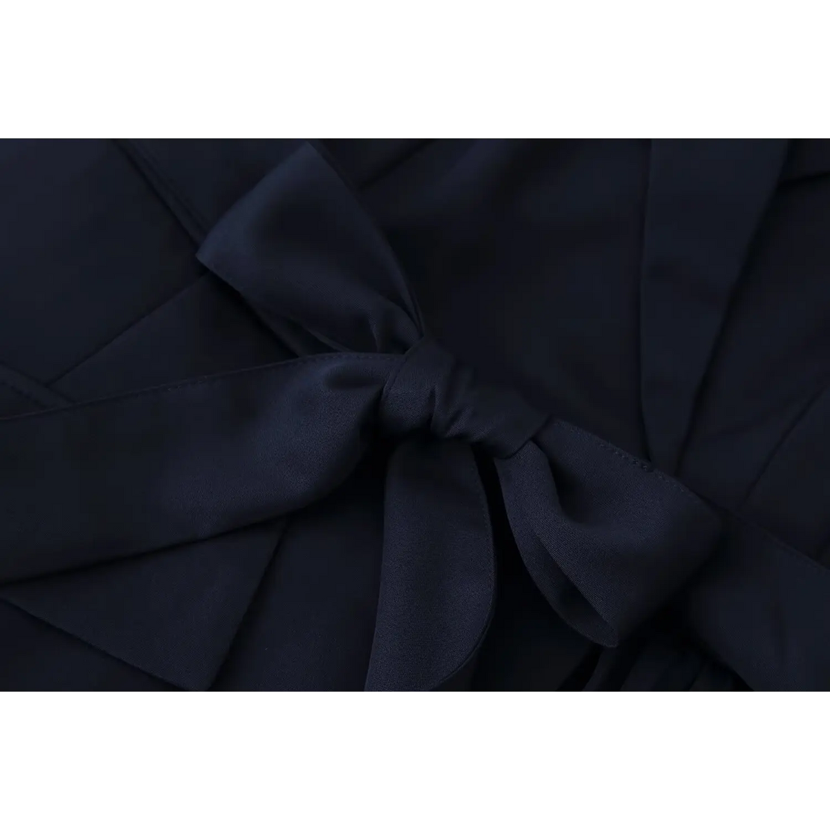 Close-up of belt bow