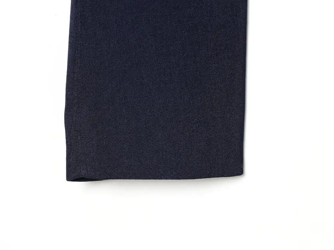 Close-up of long sleeve suiting fabric