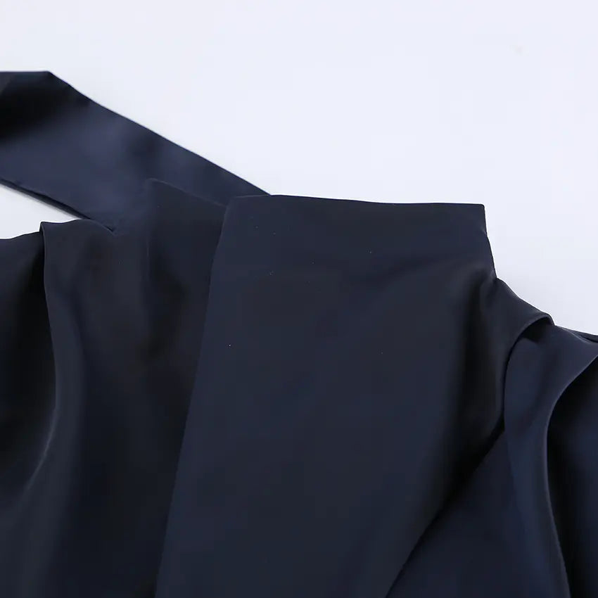 Close-up of neck sash