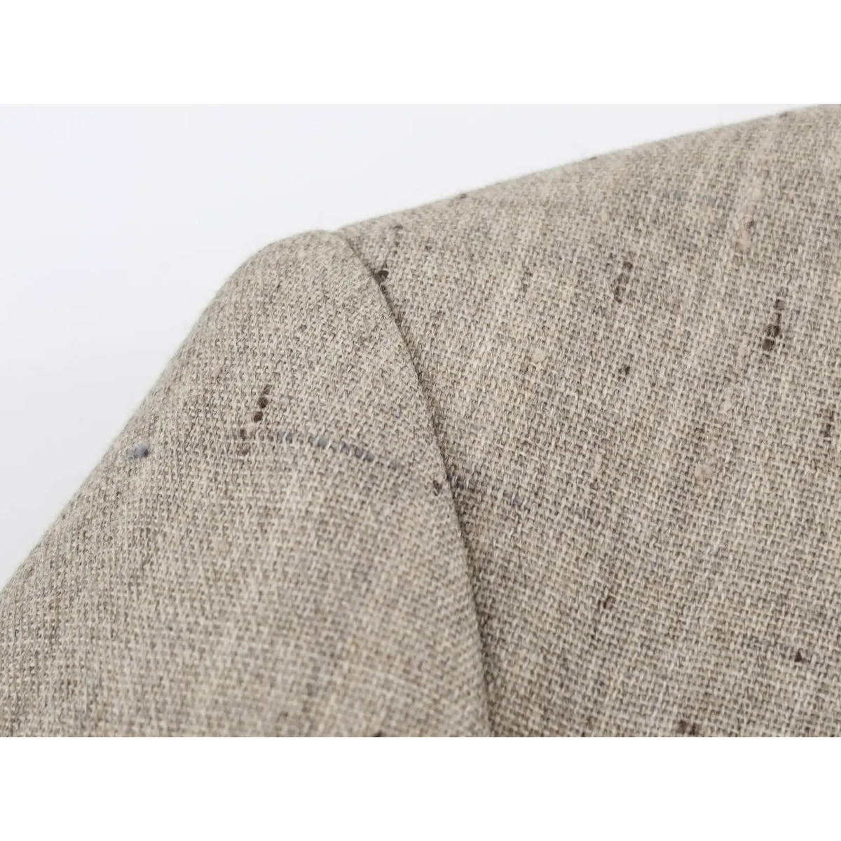 Close-up of shoulder stitching detail