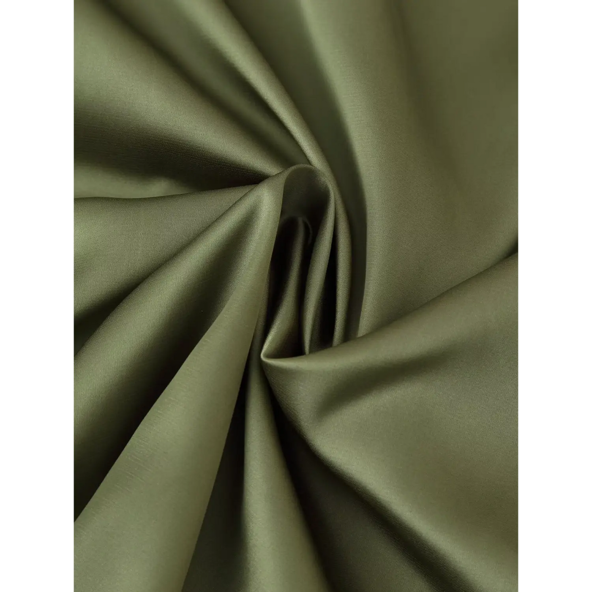 Close-up of satin fabric drape