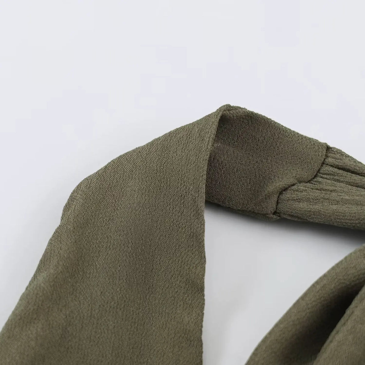 Close-up of chiffon fabric texture