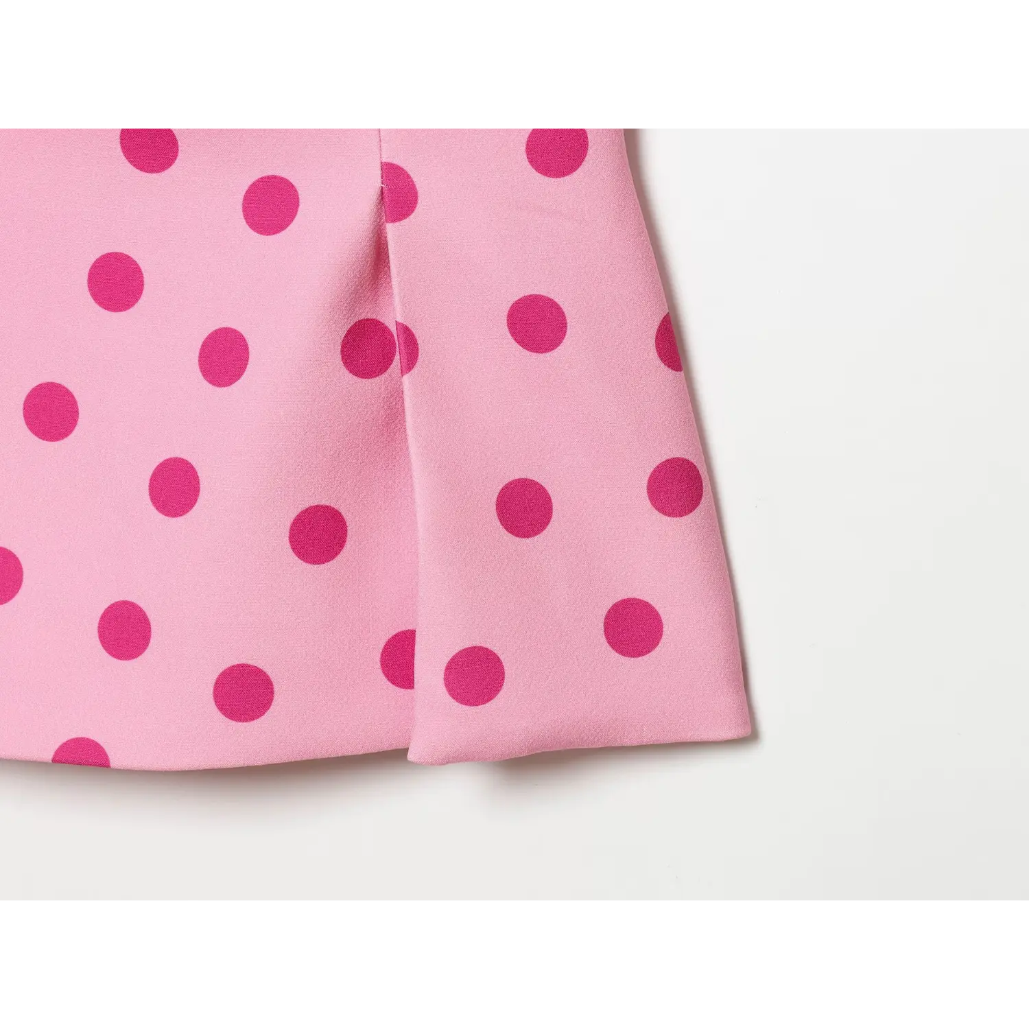 Detail tailored flared peplum hem with side vertical split stitching