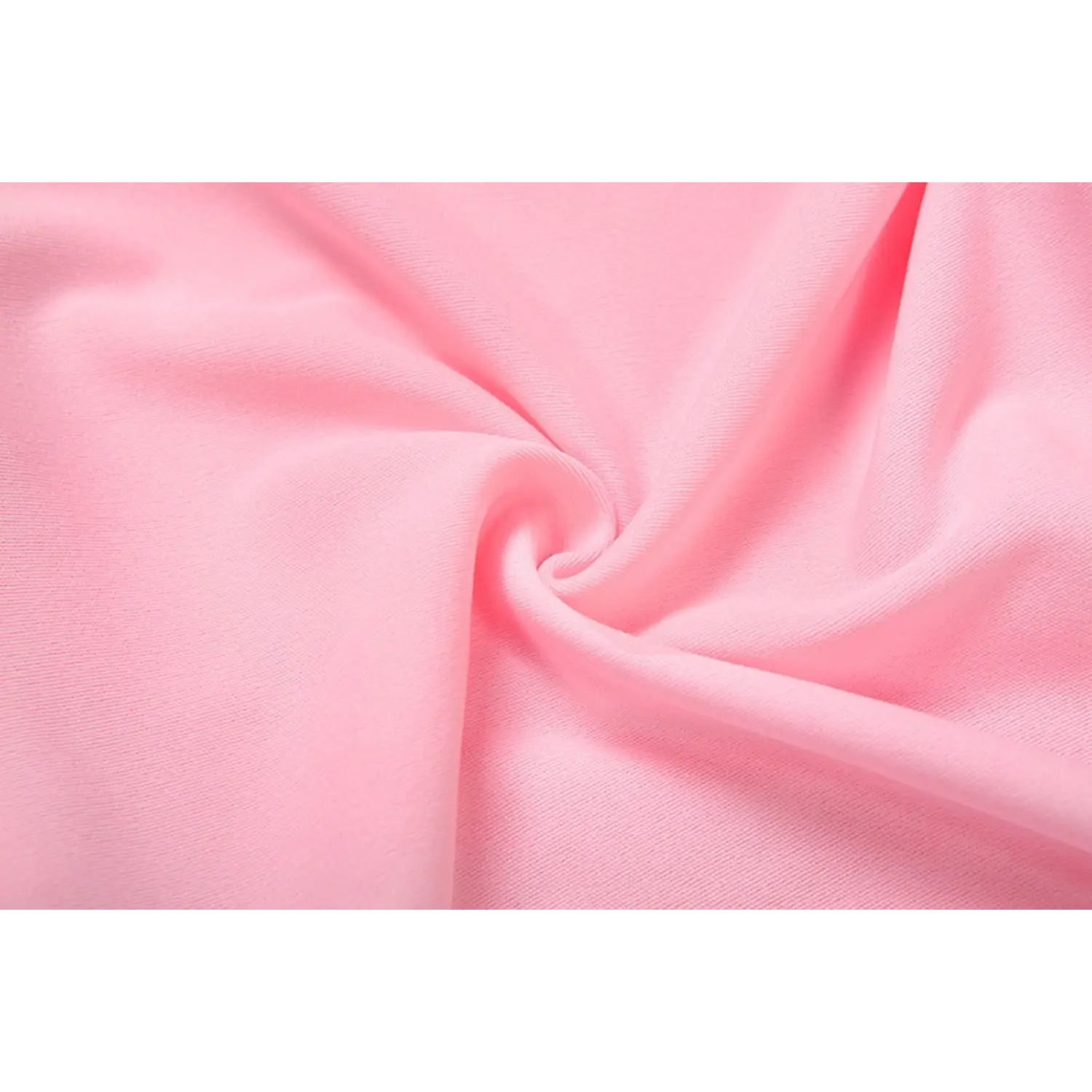Macro close‑up soft pink dress main fabric texture and weave