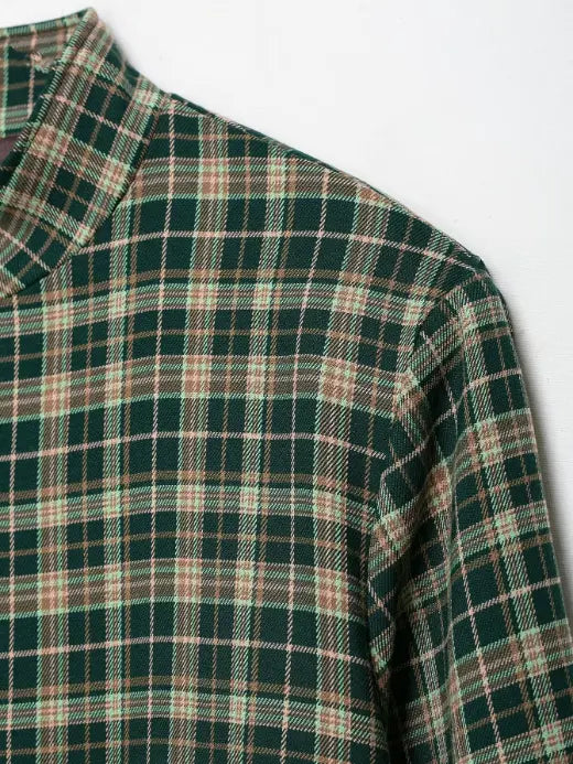 Close-up of shoulder seam