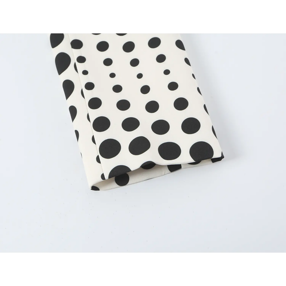 Close-up of long sleeve cuff