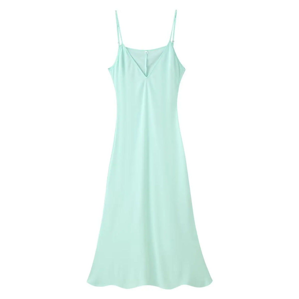 Front flat lay of slip dress