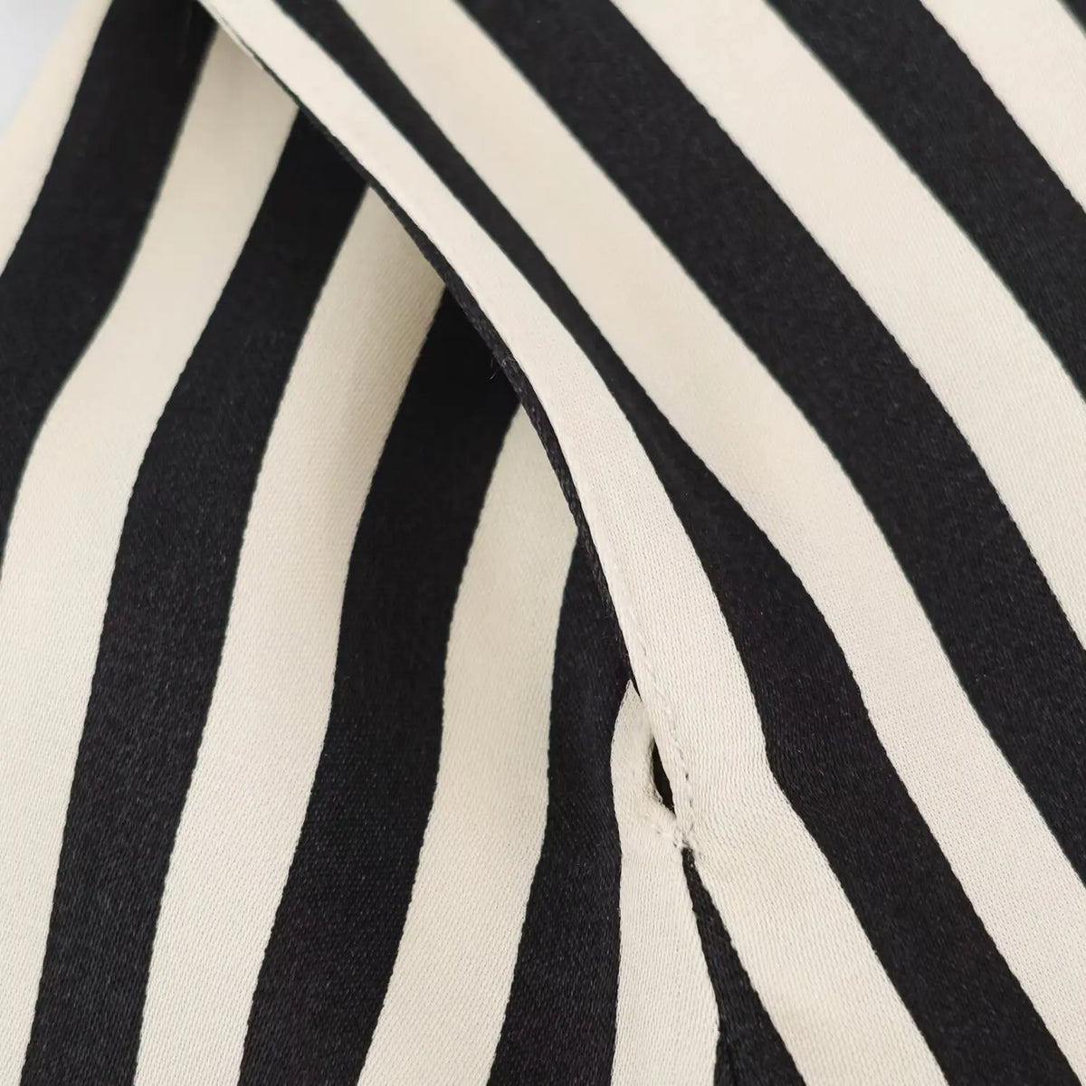 Close-up of shoulder seam detail