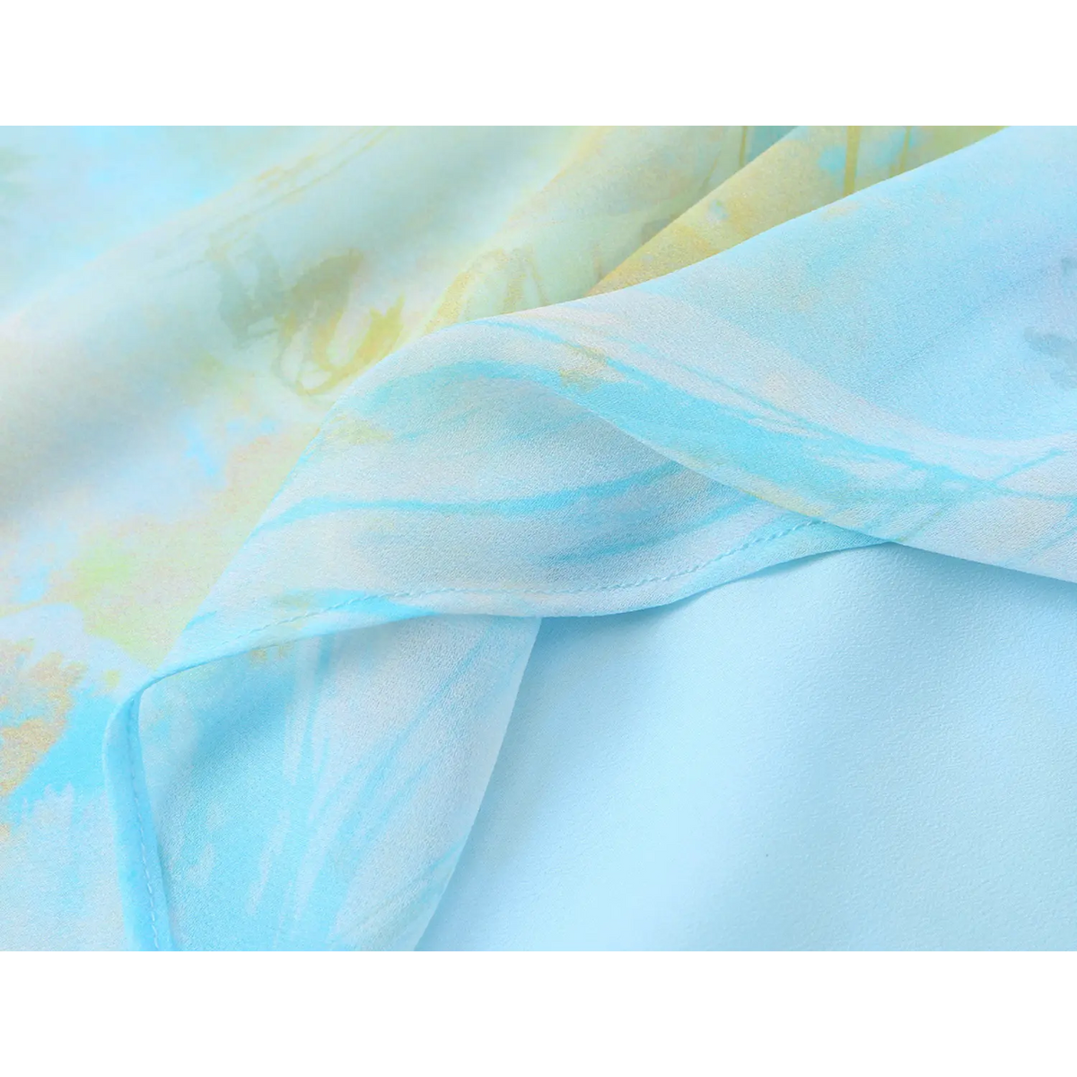 Close‑up of fabric layering and material drape