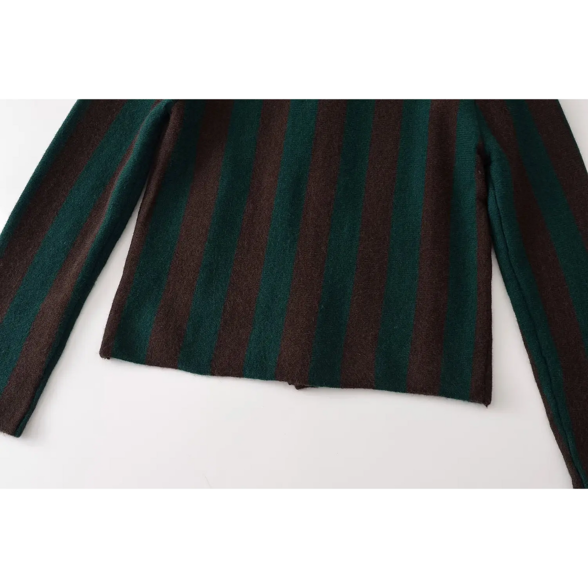 Close-up of back hem