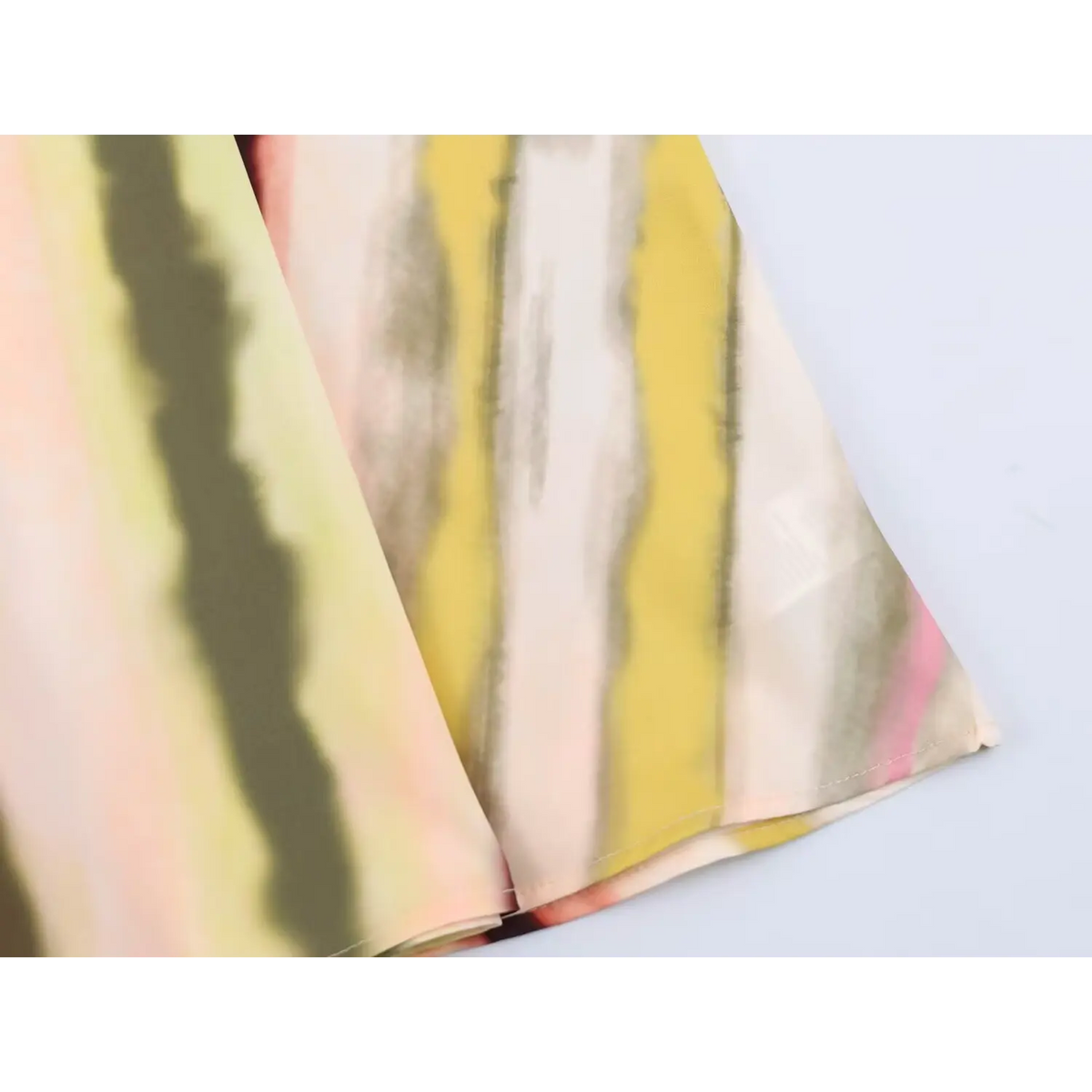 Close-up of side seam detail