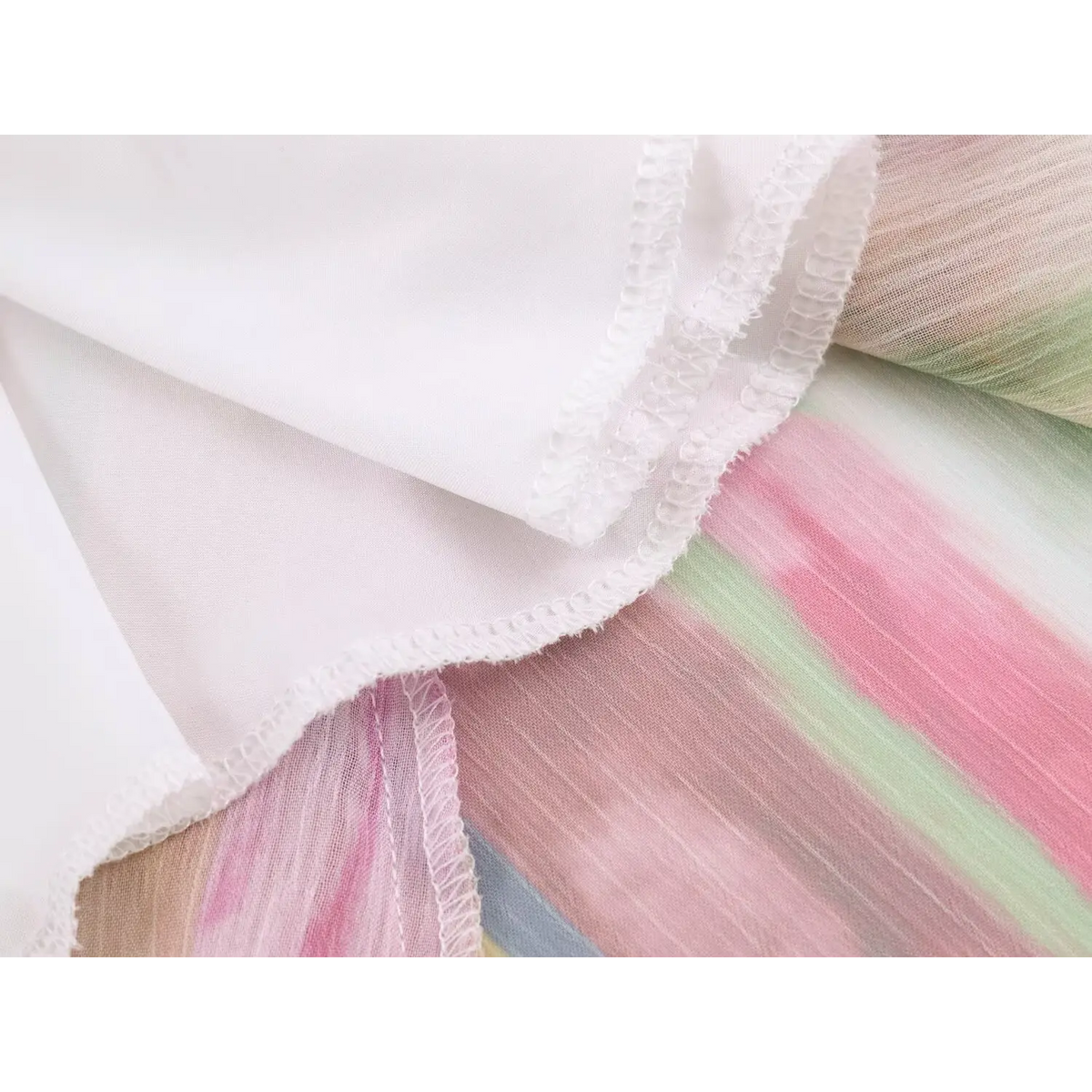 Close-up of lining and hem binding
