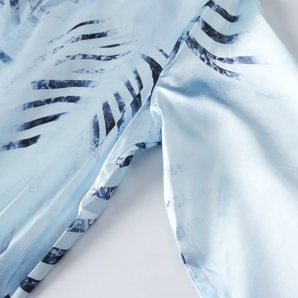 Close-up of underarm seam
